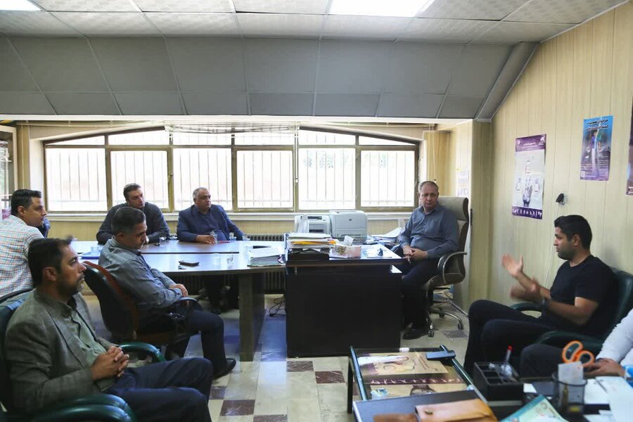 بازدید مدیرکل ورزش و جوانان کردستان از دفتر و ساختمان اداری هیأت پزشکی ورزشی استان