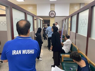 معاینات ملی پوشان ژیمناستیک و ووشو اعزامی به بازی‌های آسیایی ناگویا