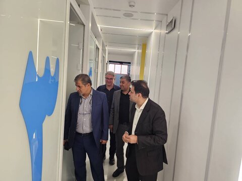 گزارش تصویری بازدید دبیرکل فدراسیون پزشکی ورزشی از مجموعه ورزشی امام علی(ع)