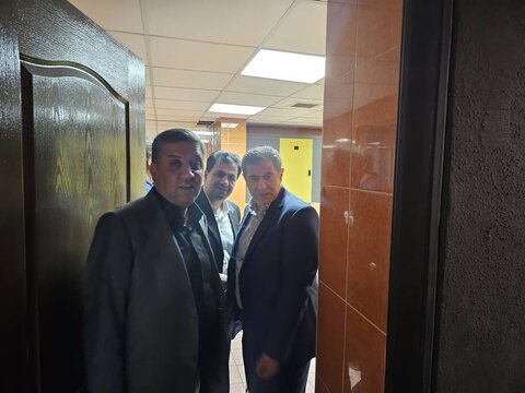 گزارش تصویری بازدید دبیرکل فدراسیون پزشکی ورزشی از مجموعه ورزشی امام علی(ع) 