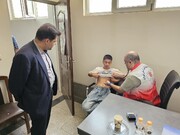 بازدید رئیس هیأت پزشکی ورزشی استان تهران از روند معاینات ۲ هزار فوتبالیست در مجموعه ورزشی امام علی(ع)