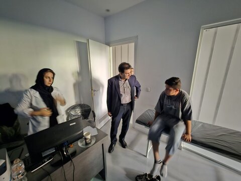 گزارش تصویری بازدید رئیس هیأت پزشکی ورزشی استان تهران از روند معاینات ۲ هزار فوتبالیست در مجموعه ورزشی امام علی(ع)