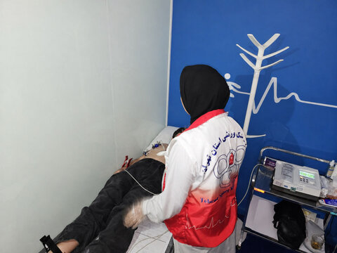 گزارش تصویری بازدید رئیس هیأت پزشکی ورزشی استان تهران از روند معاینات ۲ هزار فوتبالیست در مجموعه ورزشی امام علی(ع)