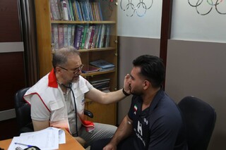 معاینات ملی پوشان جوجیتسو و وزنه‌برداری