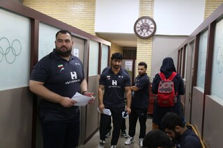 معاینات ملی پوشان جوجیتسو و وزنه‌برداری