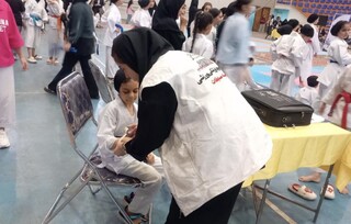 پوشش کامل مسابقات انتخابی تکواندو در خرم‌آباد