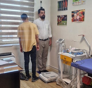معاینات سلامت ورزشکاران تیم ملی طناب کشی اعزامی به مسابقات جهانی 2026قرقیزستان