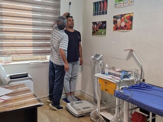 معاینات سلامت ورزشکاران تیم ملی طناب کشی اعزامی به مسابقات جهانی 2026قرقیزستان