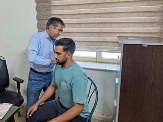 معاینات سلامت ورزشکاران تیم ملی طناب کشی اعزامی به مسابقات جهانی 2026قرقیزستان