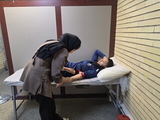 معاینات پزشکی ملی‌پوشان پدل، سنگنوردی و تنیس در آکادمی ملی المپیک