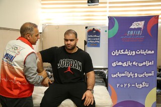 معاینات ملی پوشان کشتی آزاد و فرنگی اعزامی به بازی‌های آسیایی ناگویا