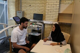 انجام معاینات ملی پوشان والیبال و بسکتبال با نظارت دکتر اردیبهشت