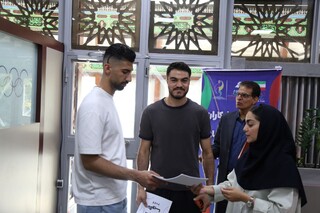 انجام معاینات ملی پوشان والیبال و بسکتبال با نظارت دکتر اردیبهشت