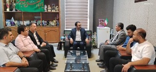 روند احداث ساختمان اداری و کلینیک هیات پزشکی ورزشی ایلام بررسی شد