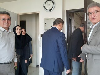بازدید نمایندگان فدراسیون از هیأت پزشکی قزوین