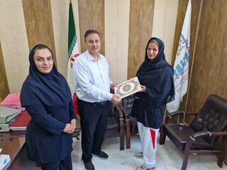 گزارش تصویری لیلا کبک زن با هیات پرشکی بوشهر