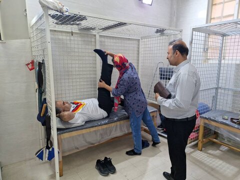 پایش سلامت کارکنان ورزش و جوانان استان