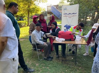 ارائه خدمات به 268نفر در ایستگاه رایگان تندرستی در ارومیه