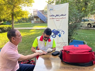 ارائه خدمات به 268نفر در ایستگاه رایگان تندرستی در ارومیه