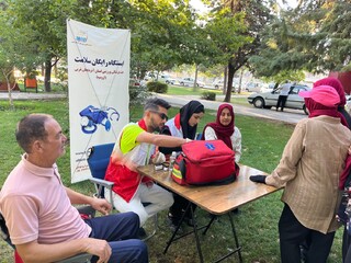 ارائه خدمات به 268نفر در ایستگاه رایگان تندرستی در ارومیه