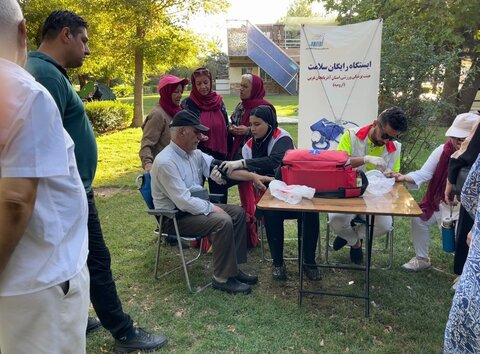 ارائه خدمات به 268نفر در ایستگاه رایگان تندرستی در ارومیه