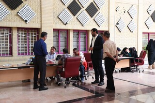 پایش سلامت کارکنان وزارت ورزش و جوانان همزمان با هفته دولت