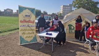 برپایی ایستگاه سلامت