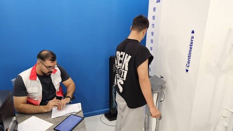 گزارش تصویری اجرای طرح پایش سلامت ۳۴ تکواندوکار پسر اعزامی به هشتمین المپیاد استعدادهای برتر کشور