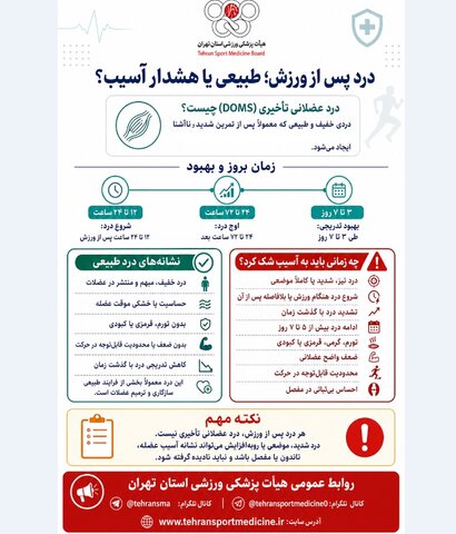 درد پس از ورزش