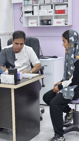 معاینه پزشکی ورزشکاران منتخب ایلامی