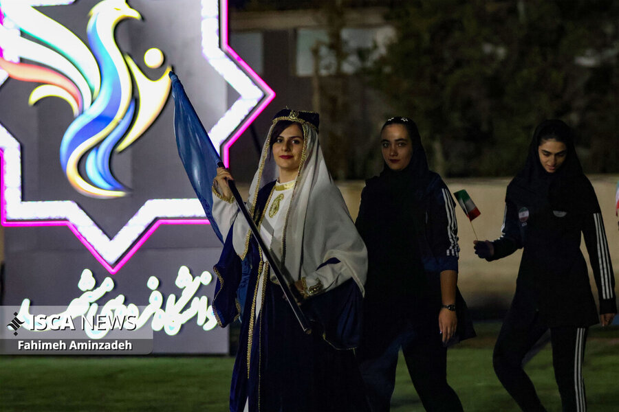 تقدیر مسئول کمیته بهداشت و امور درمان المپیاد دانشجویی دختران  از هیات پزشکی ورزشی خراسان رضوی