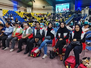 پوشش پزشکی دو رویداد ملی حوزه جوانان در برج میلاد و سالن شهید افراسیابی
