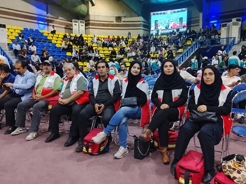 پوشش پزشکی دو رویداد ملی حوزه جوانان در برج میلاد و سالن شهید افراسیابی