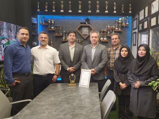 تقدیر از باشگاه ورزشی الماس