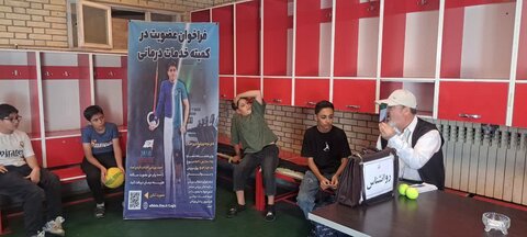 ایستگاه سلامتی هیئت پزشکی ورزشی در باشگاه شهرداری تبریز برگزار شد