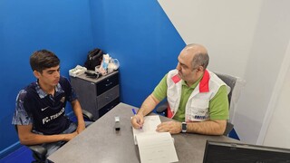 گزارش تصویری آغاز معاینات پزشکی ۷۰۰ فوتبالیست رده سنی جوانان در مجموعه ورزشی امام علی(ع)