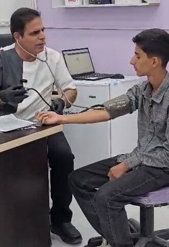 معاینه رایگان ورزشکاران در ایلام