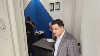 گزارش تصویری بازدید رئیس هیأت پزشکی ورزشی استان تهران از روند معاینات فوتبالیست‌های جوان