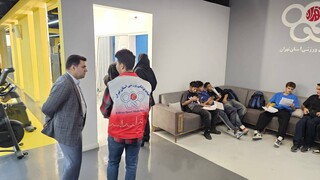 گزارش تصویری بازدید رئیس هیأت پزشکی ورزشی استان تهران از روند معاینات فوتبالیست‌های جوان