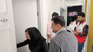 گزارش تصویری بازدید رئیس هیأت پزشکی ورزشی استان تهران از روند معاینات فوتبالیست‌های جوان