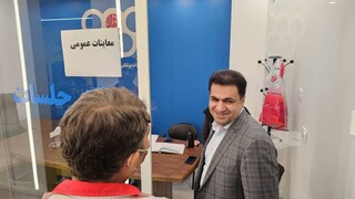 گزارش تصویری بازدید رئیس هیأت پزشکی ورزشی استان تهران از روند معاینات فوتبالیست‌های جوان