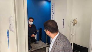 گزارش تصویری بازدید رئیس هیأت پزشکی ورزشی استان تهران از روند معاینات فوتبالیست‌های جوان