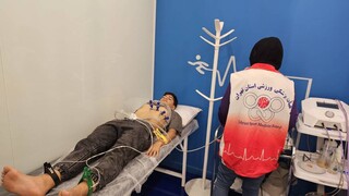 گزارش تصویری بازدید رئیس هیأت پزشکی ورزشی استان تهران از روند معاینات فوتبالیست‌های جوان