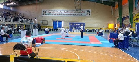 پوشش پزشکی مسابقات کاراته قهرمانی باشگاههای استان ایلام