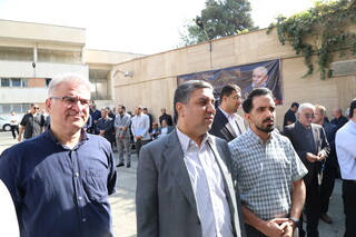 مراسم تشییع پیکر زنده یاد احمد ناطق نوری