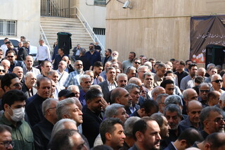 مراسم تشییع پیکر زنده یاد احمد ناطق نوری