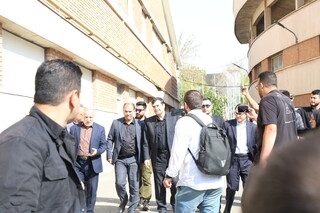 مراسم تشییع پیکر زنده یاد احمد ناطق نوری