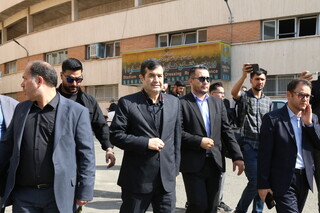مراسم تشییع پیکر زنده یاد احمد ناطق نوری