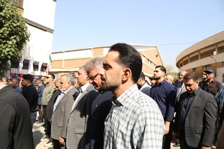 مراسم تشییع پیکر زنده یاد احمد ناطق نوری