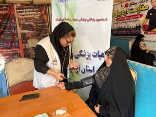 ادامه پوشش پزشکی نمایشگاه رزمی فرهنگی